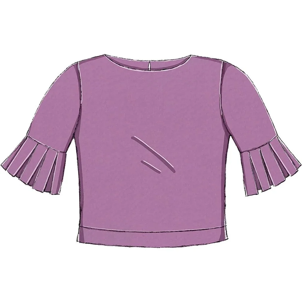 McCall's Sewing Pattern 7708 Girls Tops Size 3-6